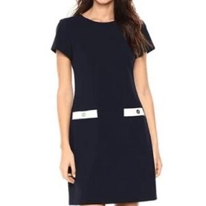 Tommy Hilfiger Black and White Mini Dress size 8
